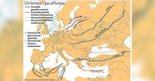 Guerra gas perche l’aumento bollette Italia dipende calo forniture russe
